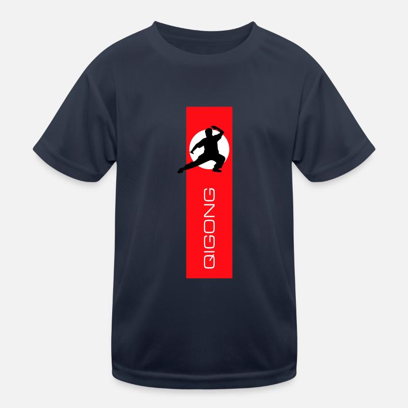 Drapeau Qigong T-shirt sport Enfant