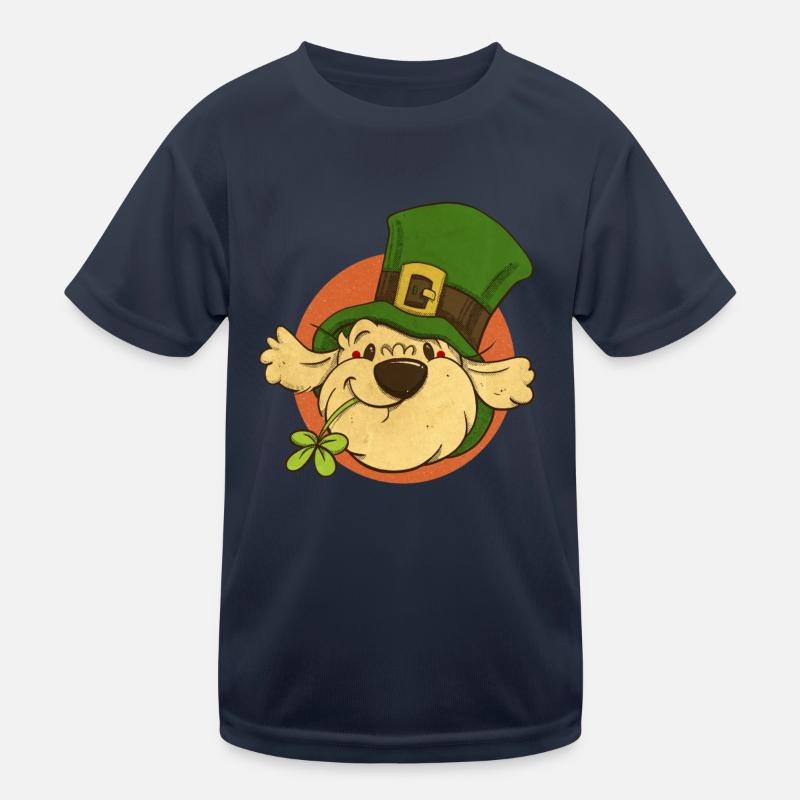 Cockapoo Thor St Patrick’s Day T-shirt sport Enfant