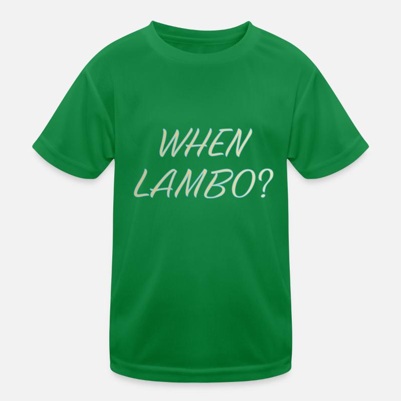 WHEN LAMBO IGLOO Kids Functional T-Shirt