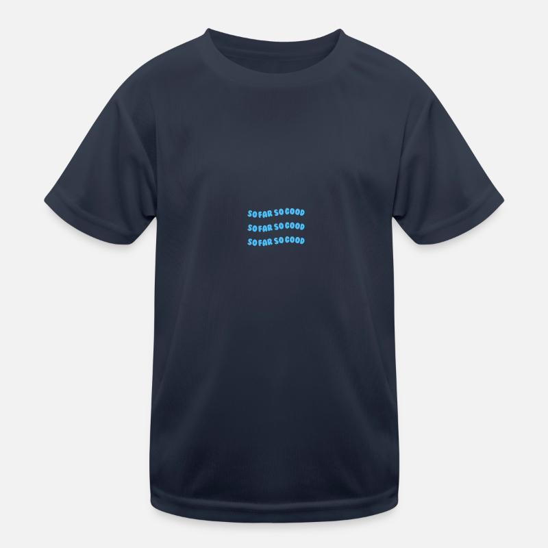 so far so good ight blue Kinder Funktions-T-Shirt
