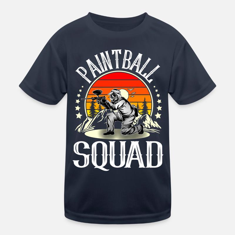 Paintball Squad Kids Functional T-Shirt