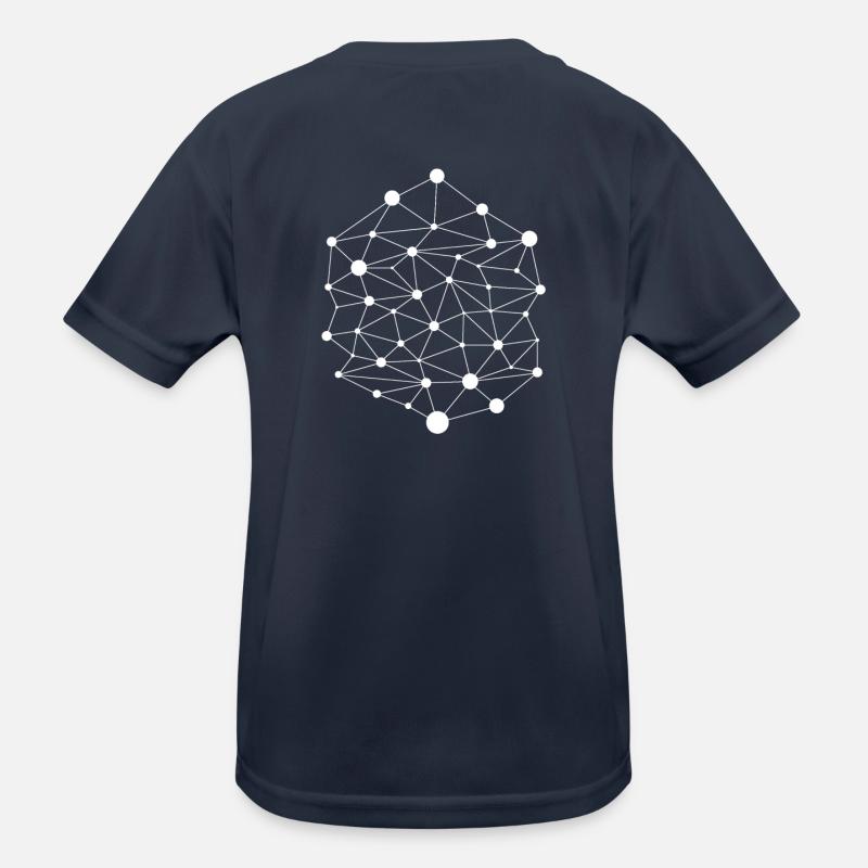 Blockchain Technologie Kryptowährung Börse Block Kinder Funktions-T-Shirt