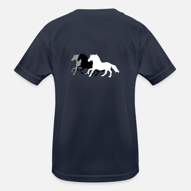 drei_pferde_pferd Kinder Funktions-T-Shirt