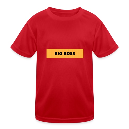 BIG BOSS - Lasten tekninen t-paita