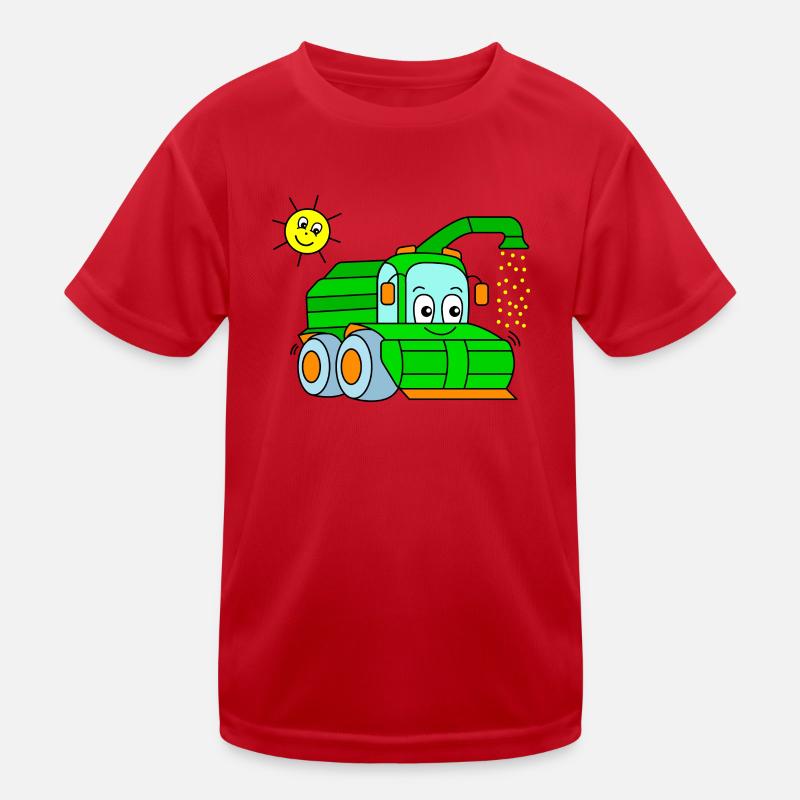 Moissonneuse batteuse pour enfants T-shirt sport Enfant