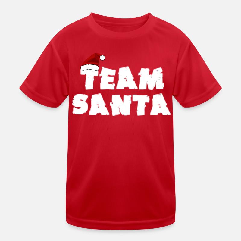 Santa, Weihnachtsmann, Weihnachtsmann, Weihnachtsmann Kinder Funktions-T-Shirt