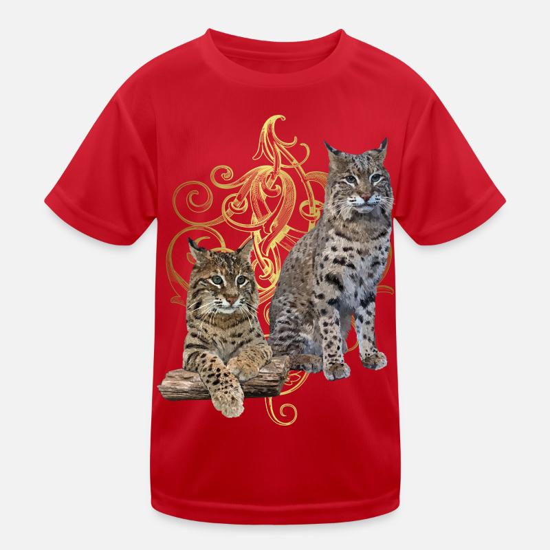 Luchs Kinder Funktions-T-Shirt