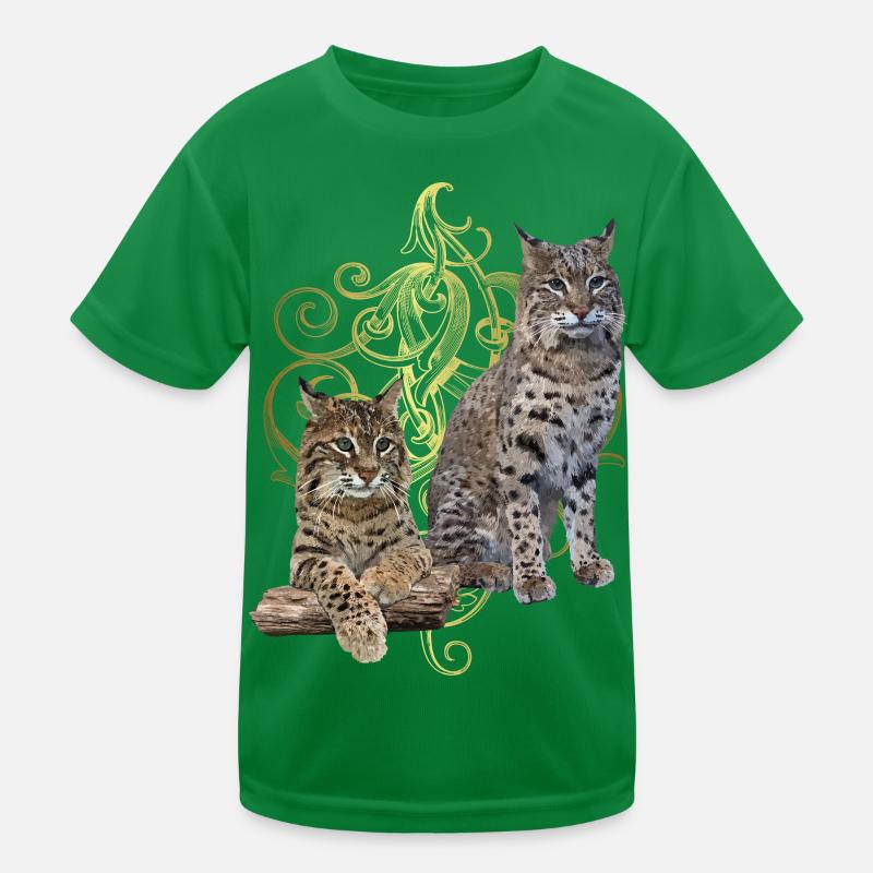 Luchs Kinder Funktions-T-Shirt