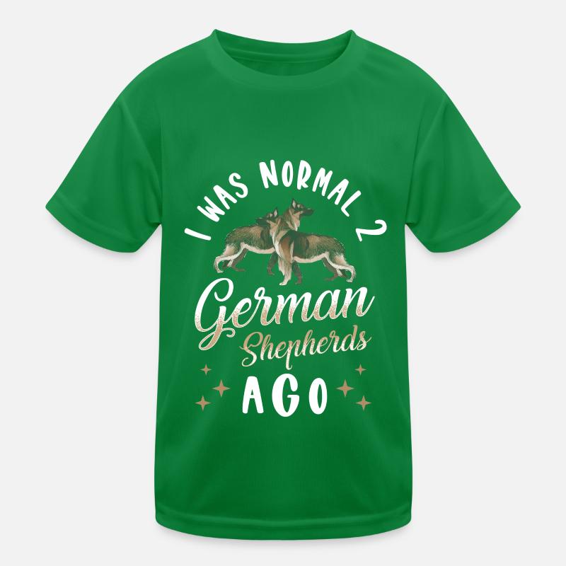 Schäferhund Sprüche Kinder Funktions-T-Shirt