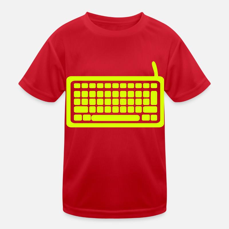 Computer - Keyboard Kinder Funktions-T-Shirt