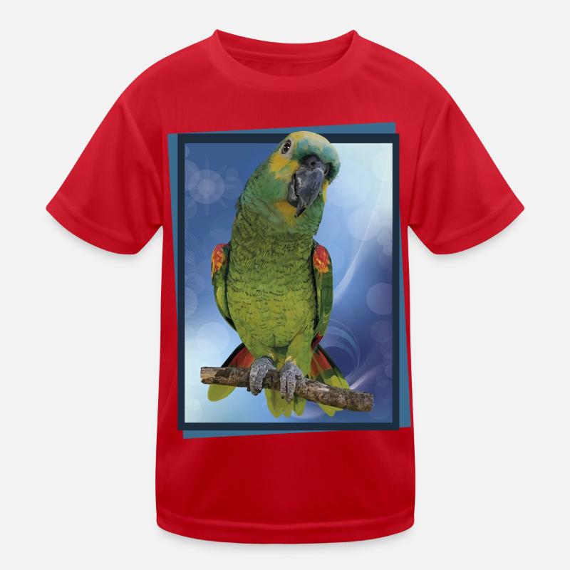 L’amazone à front bleu T-shirt sport Enfant