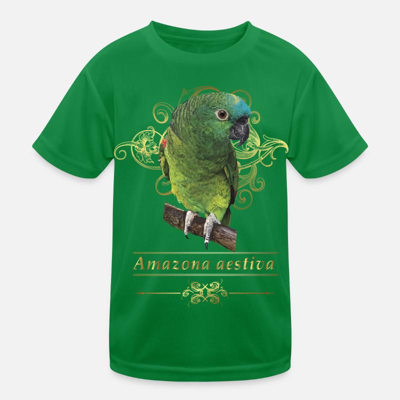 L’amazone à front bleu T-shirt sport Enfant