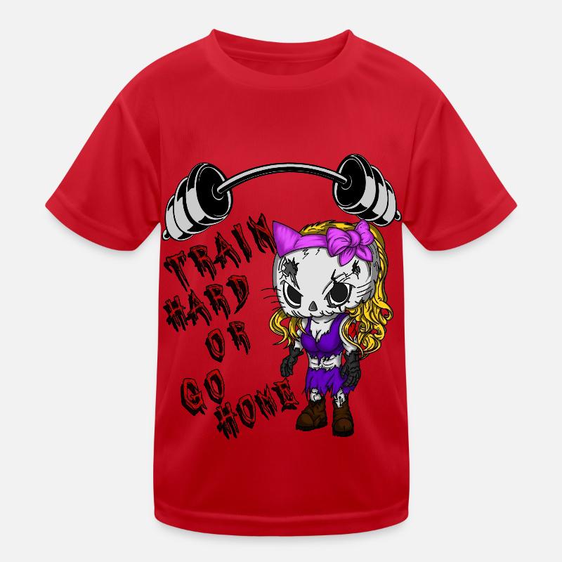 Train hard…. Kinder Funktions-T-Shirt