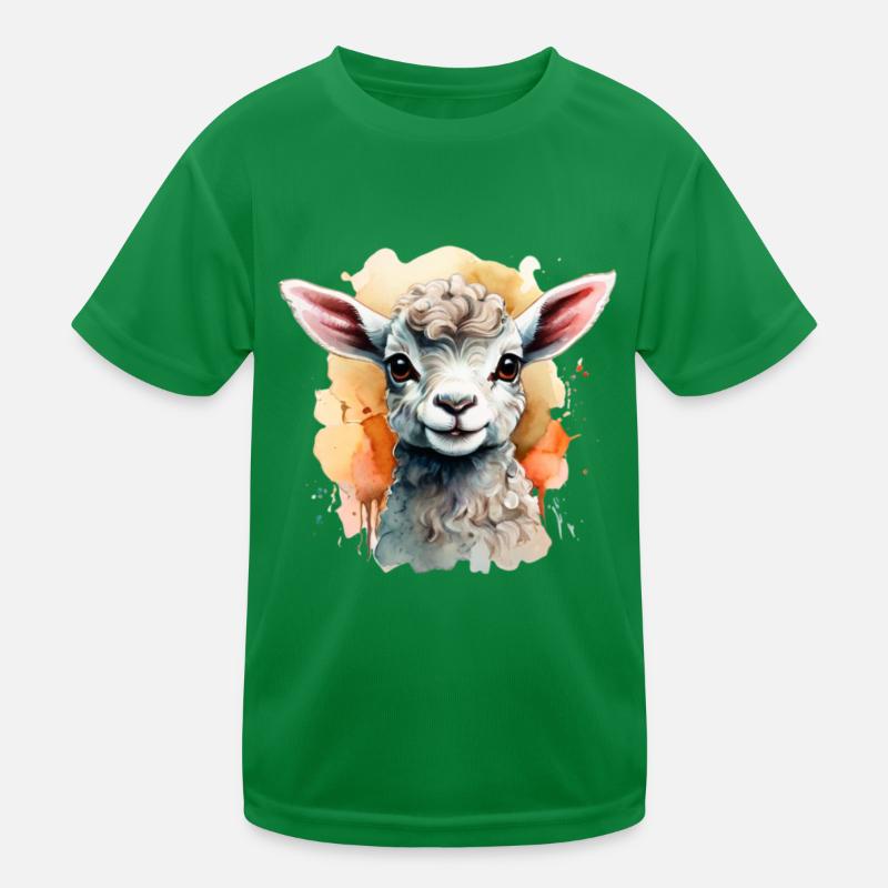 Lämmchen Kinder Funktions-T-Shirt