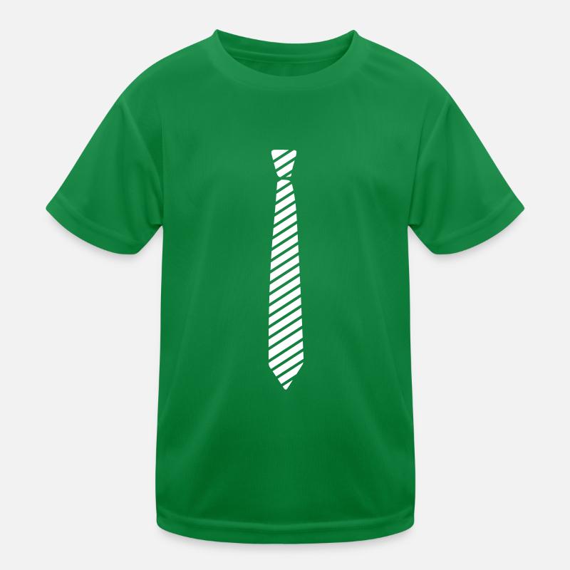 krawatte Kinder Funktions-T-Shirt