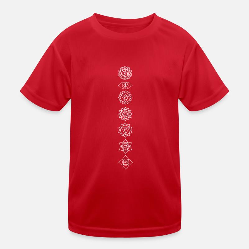 Chakren Kinder Funktions-T-Shirt