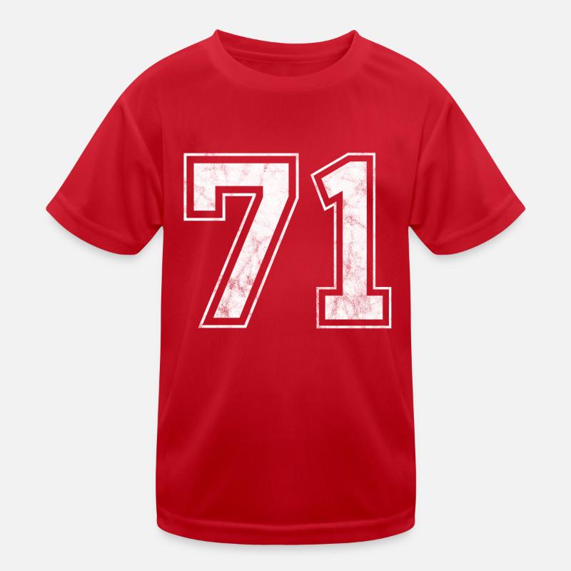 Numéro 71 T-shirt sport Enfant