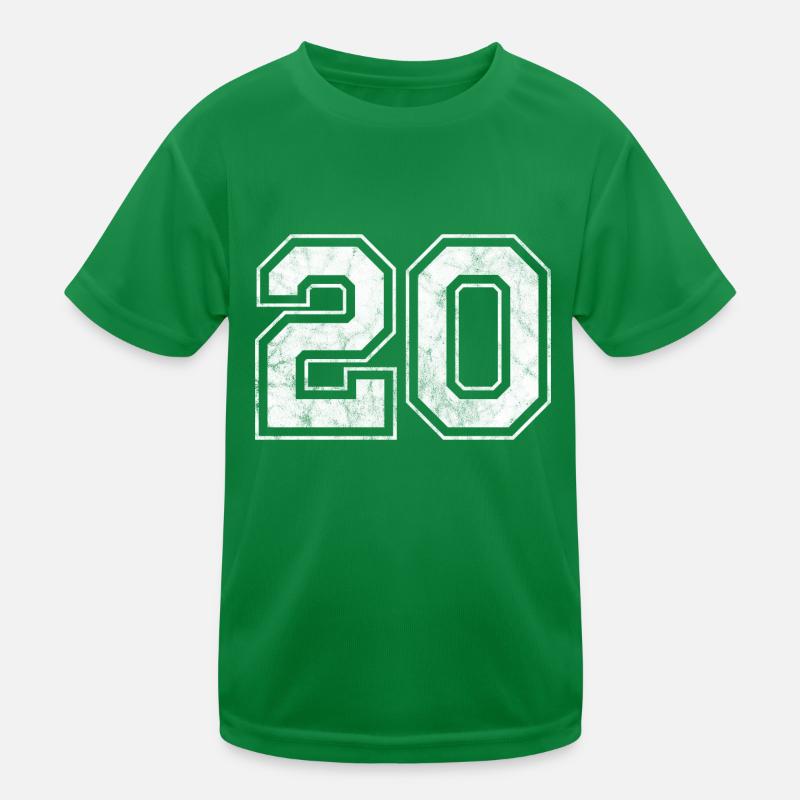 Numéro 20 T-shirt sport Enfant