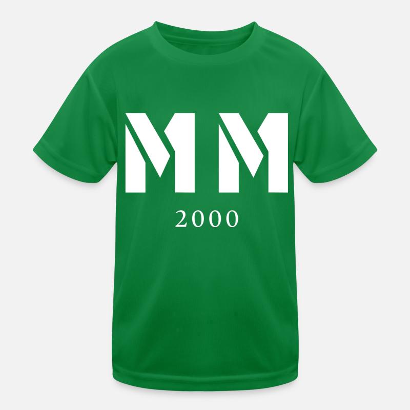 Chiffre romain année de naissance Fabriqué en 2000 T-shirt sport Enfant