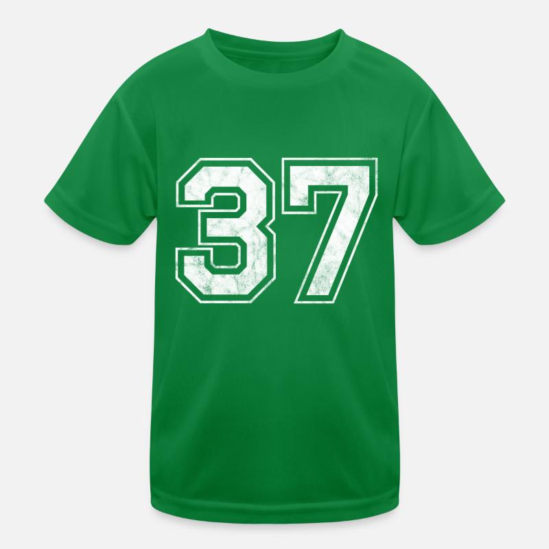 Number 37 Kids Functional T-Shirt