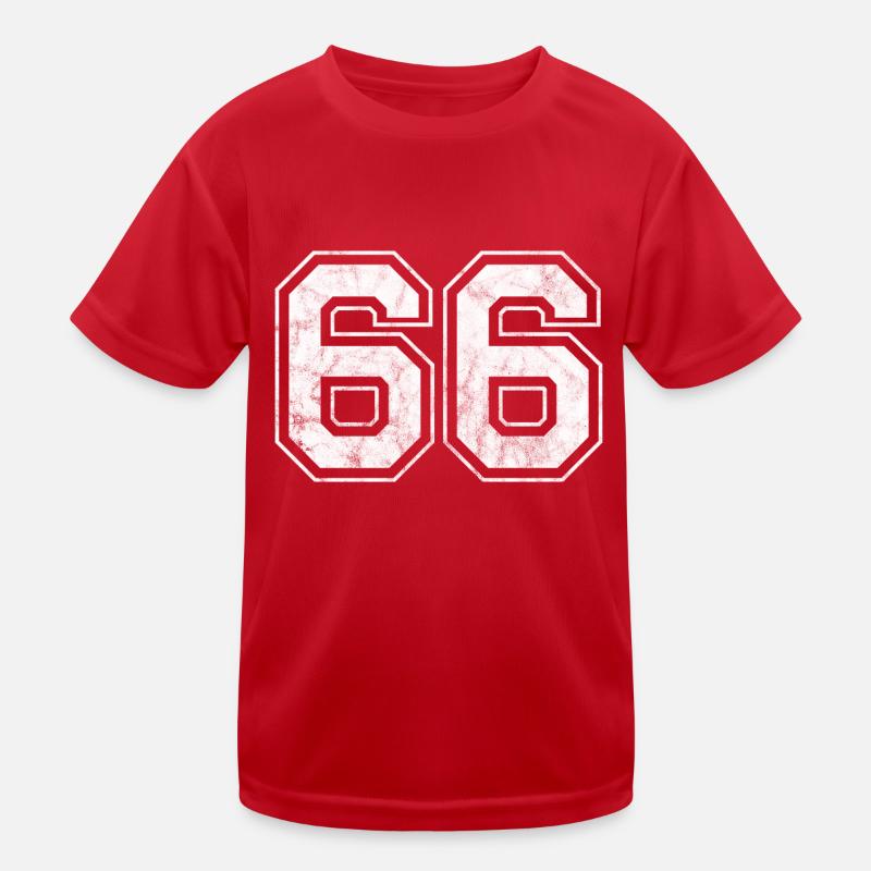 Numéro 66 T-shirt sport Enfant