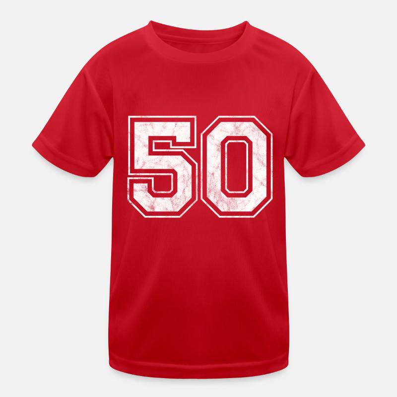 Numéro 50 T-shirt sport Enfant