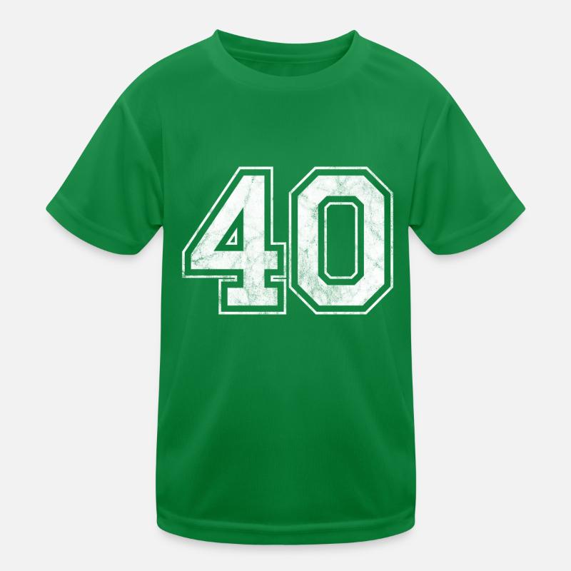 Numéro 40 T-shirt sport Enfant