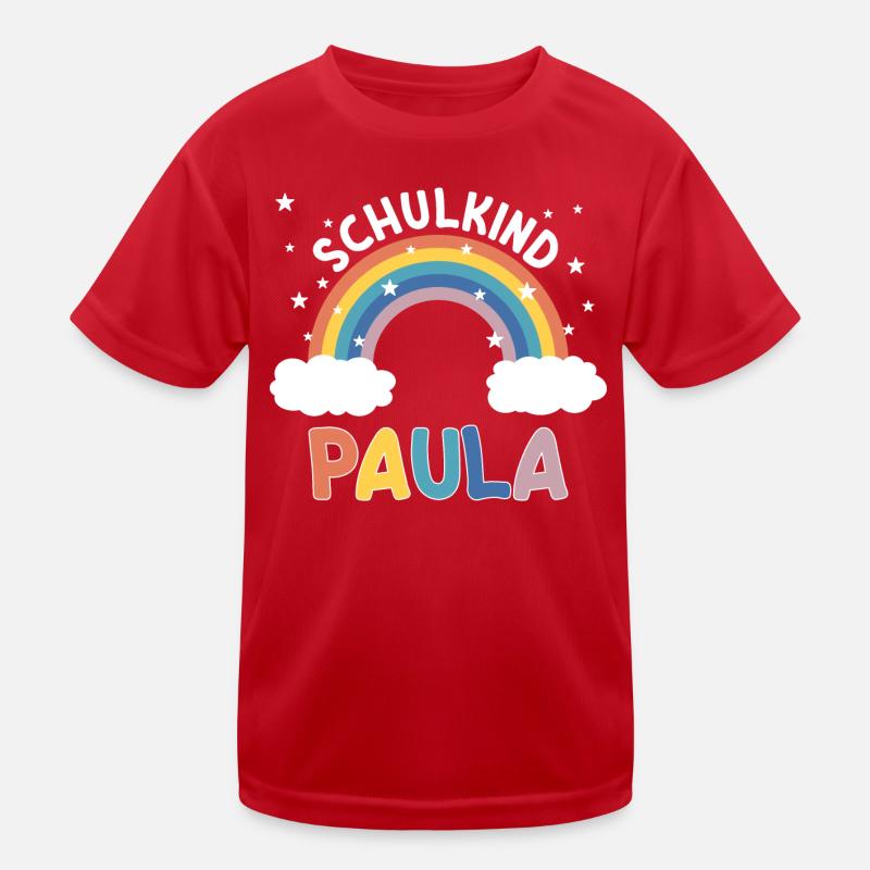 Schulkind Paula Kinder Funktions-T-Shirt