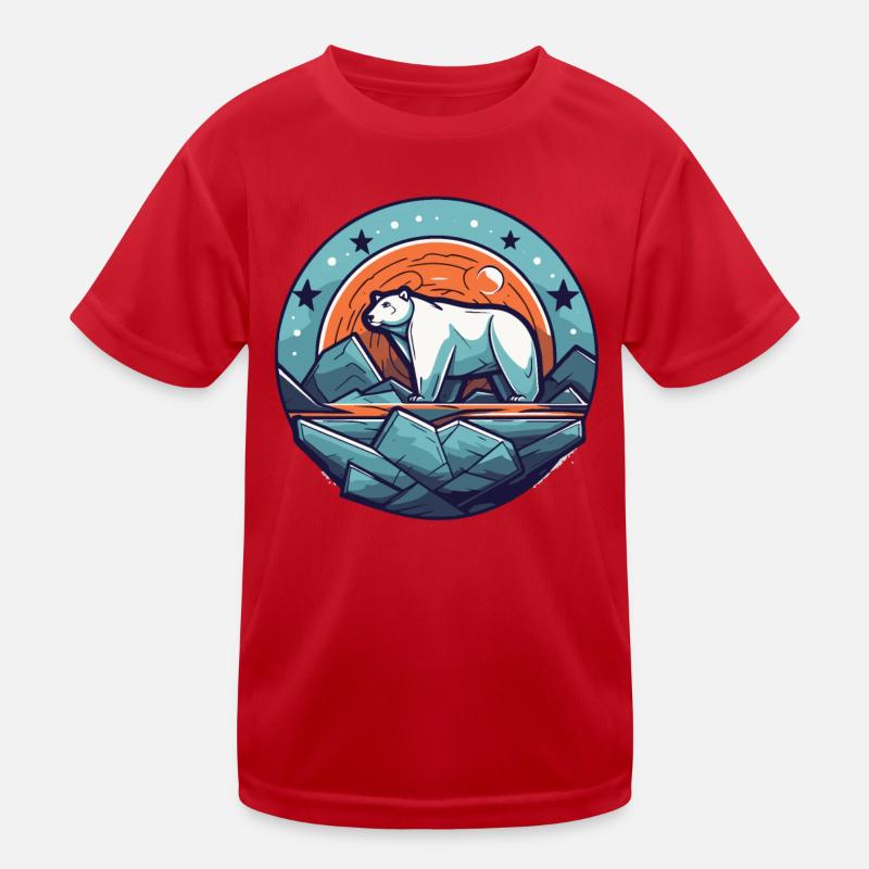 Der letzte Eisbär Kinder Funktions-T-Shirt