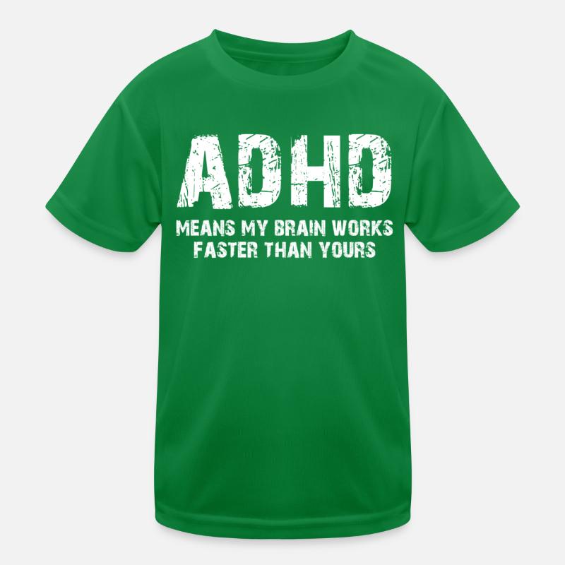 Adhs Kinder Funktions-T-Shirt