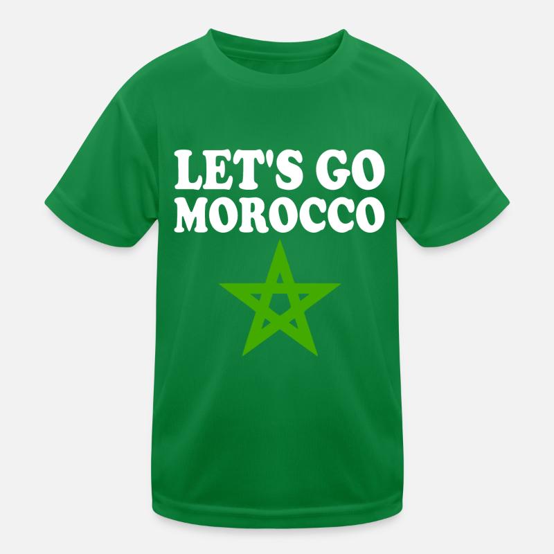 Morocco Kids Functional T-Shirt