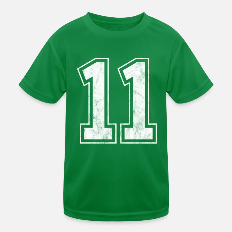 Number 11 Kids Functional T-Shirt