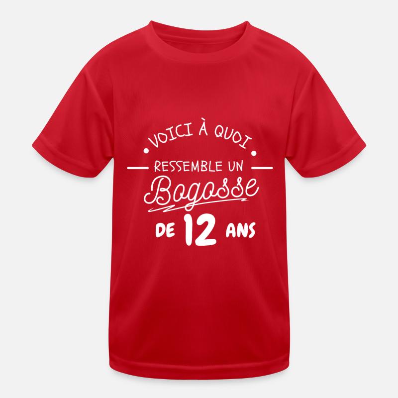 BOGOSSE DE 12 ANS T-shirt sport Enfant