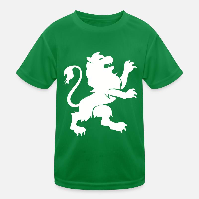 löwe tier Kinder Funktions-T-Shirt