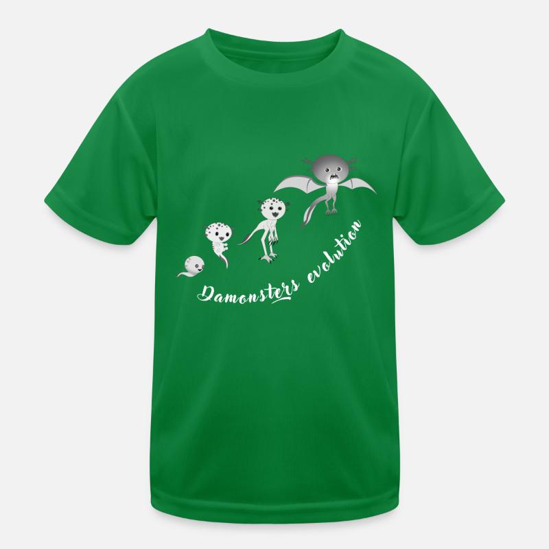 Damonsters evolution Kids Functional T-Shirt