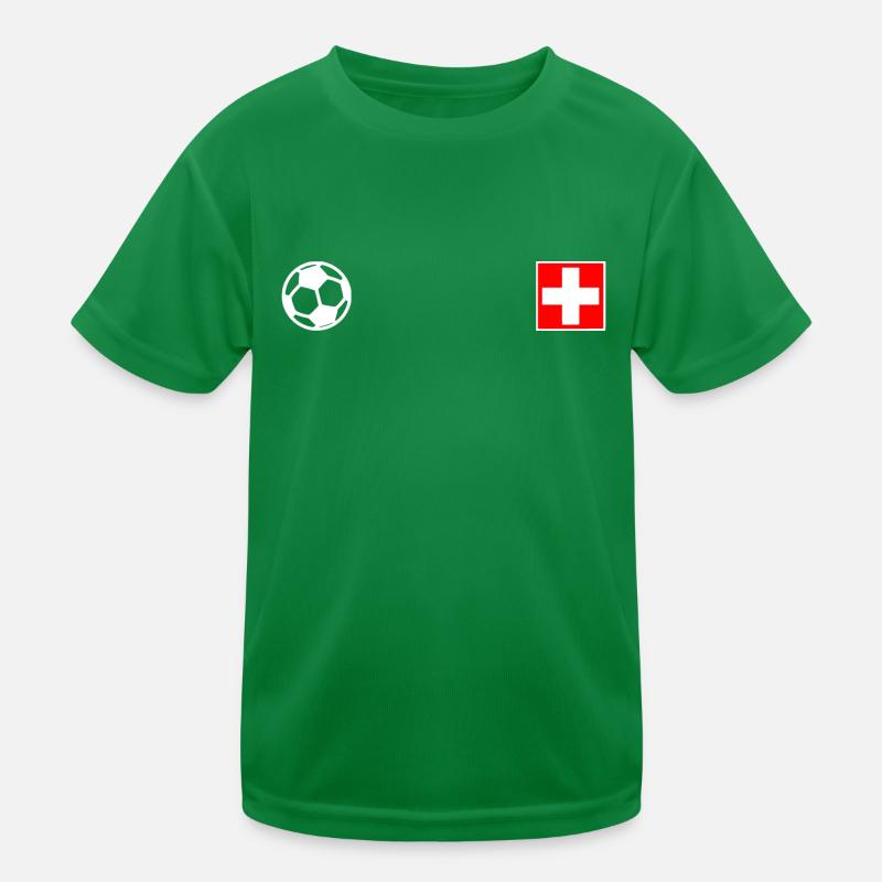 Switzerland Kids Functional T-Shirt