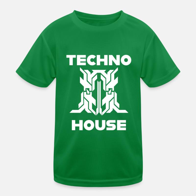 Techno house T-shirt sport Enfant
