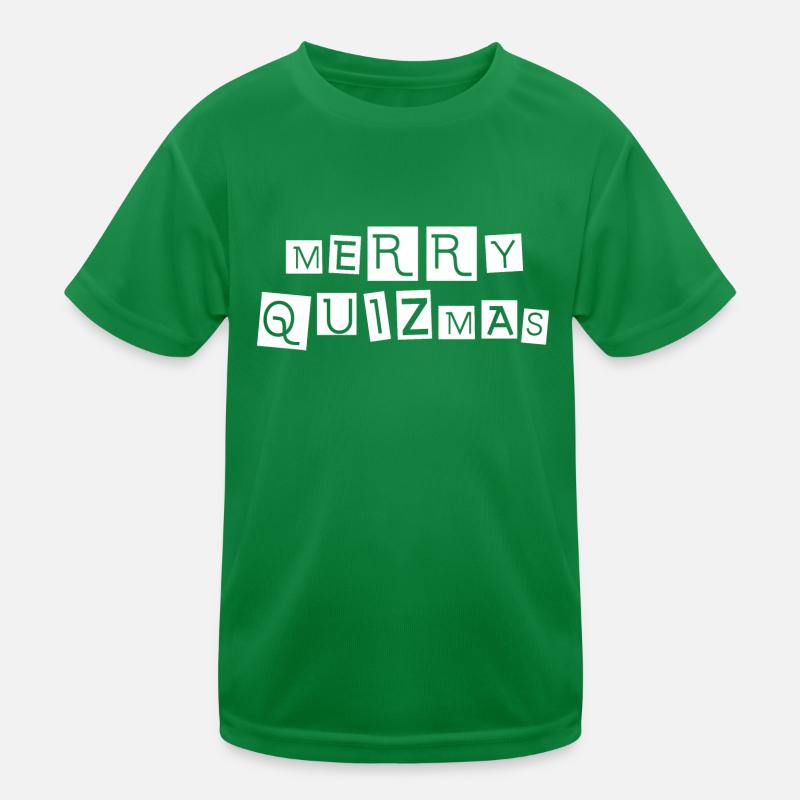Frohe Quizmas Kinder Funktions-T-Shirt