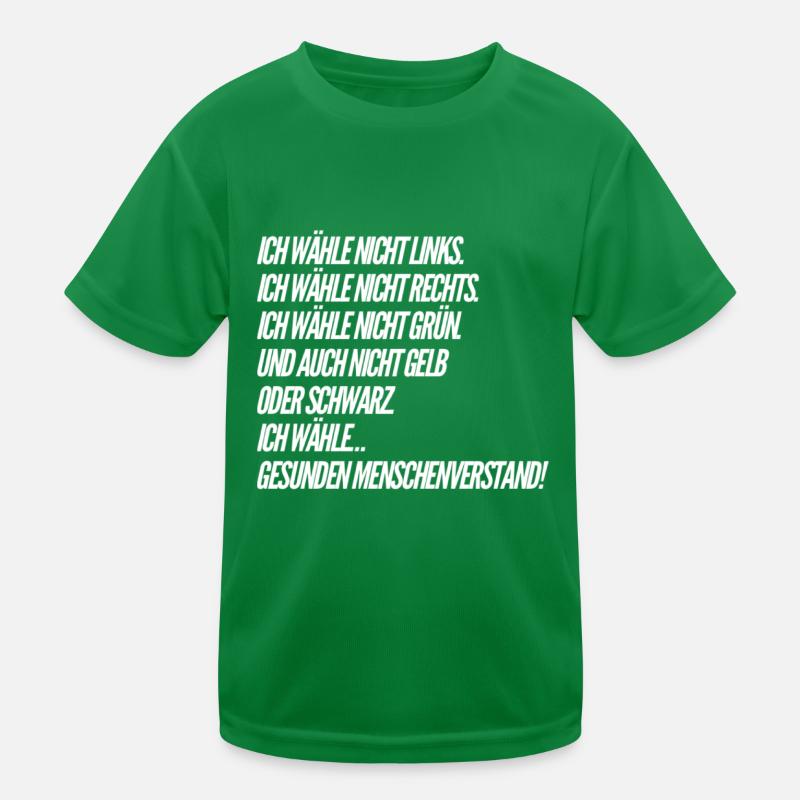 Funny Saying - ELECTIONS Kids Functional T-Shirt