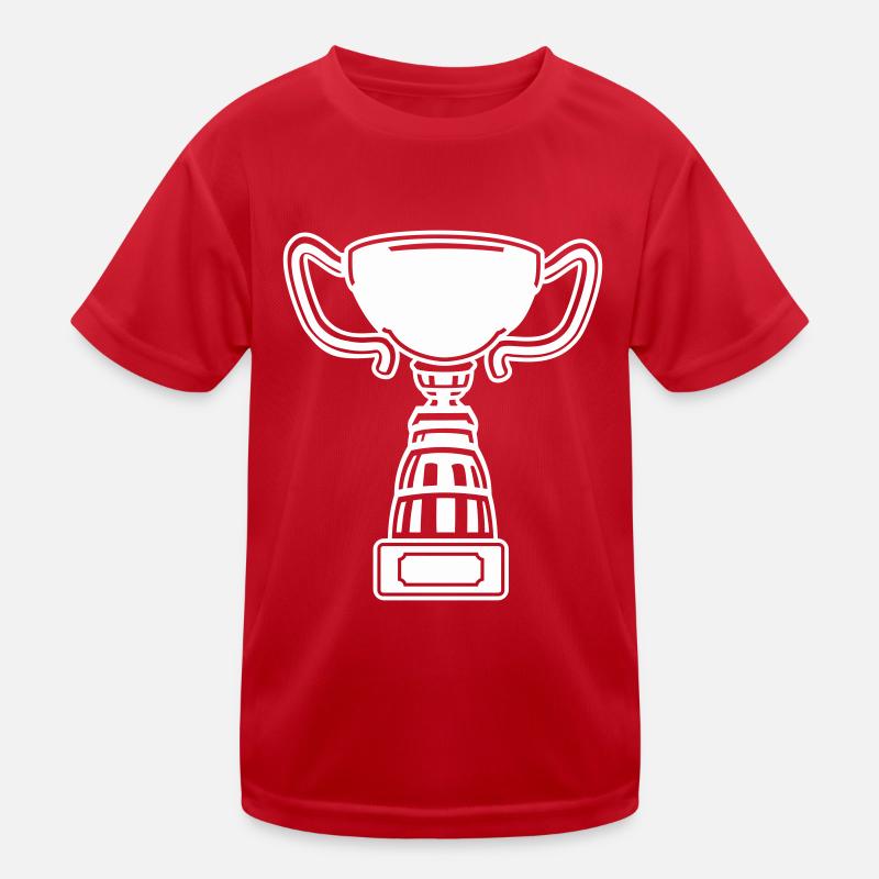 Pokal Kinder Funktions-T-Shirt