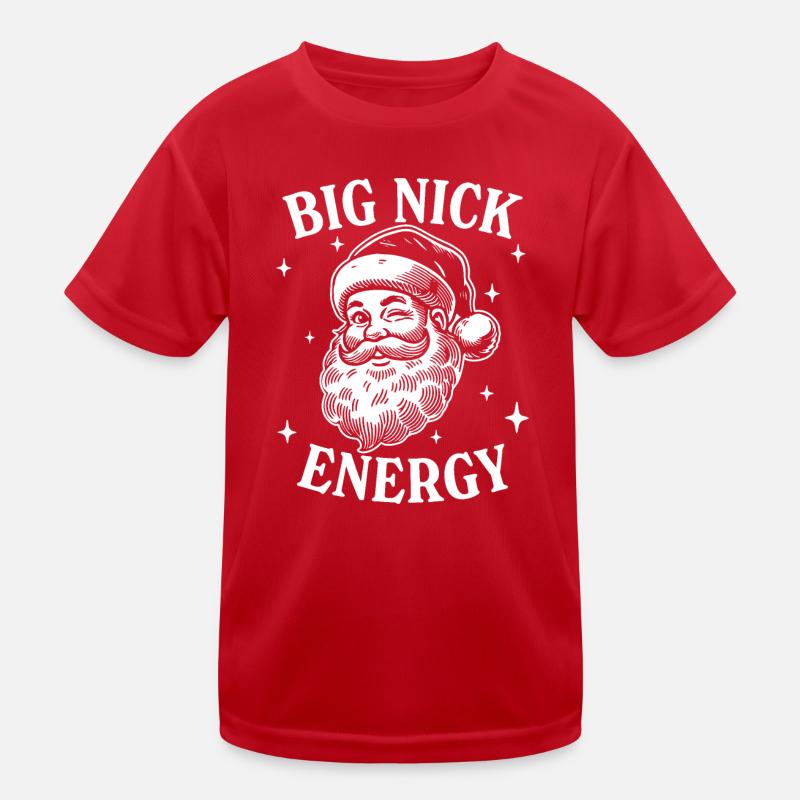Großer Nick Energie Kinder Funktions-T-Shirt