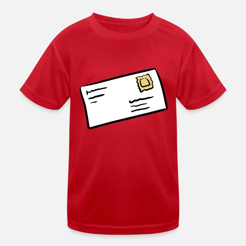 Letter envelope letter envelope letter post Kids Functional T-Shirt