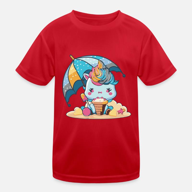 Ice cream fun - refreshingly different Kids Functional T-Shirt