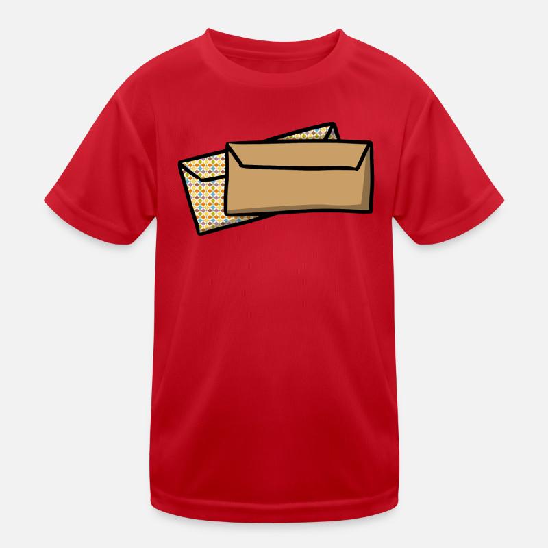 Briefe Briefumschläge Post envelopes mail Kinder Funktions-T-Shirt