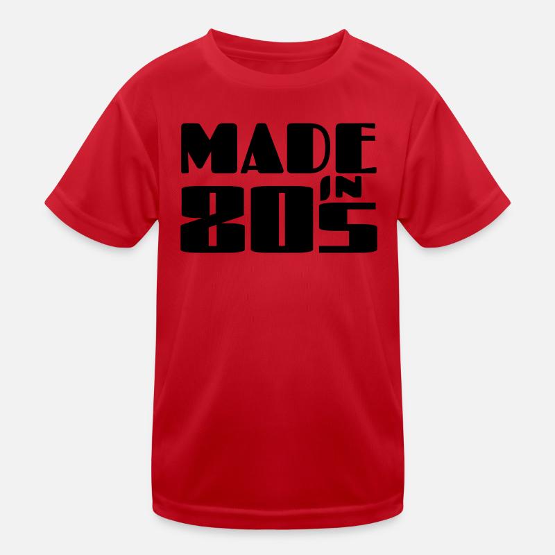 Made in 80s Kids Functional T-Shirt