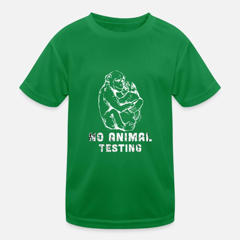 Stops animal testing Kids Functional T-Shirt