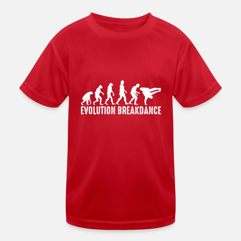 Évolution du break dance T-shirt sport Enfant