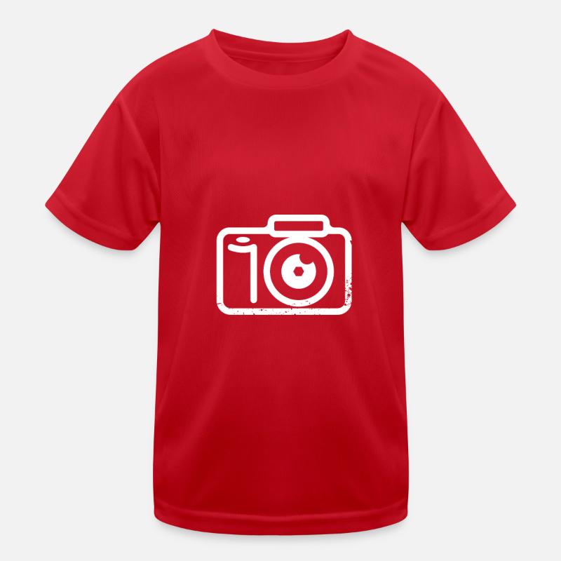 small camera Kids Functional T-Shirt