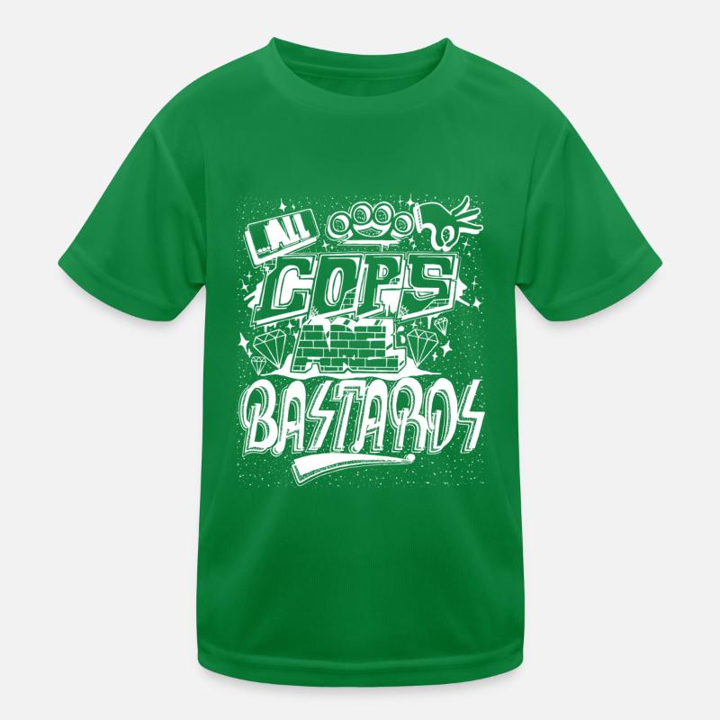 All Cops Are Bastards Kids Functional T-Shirt