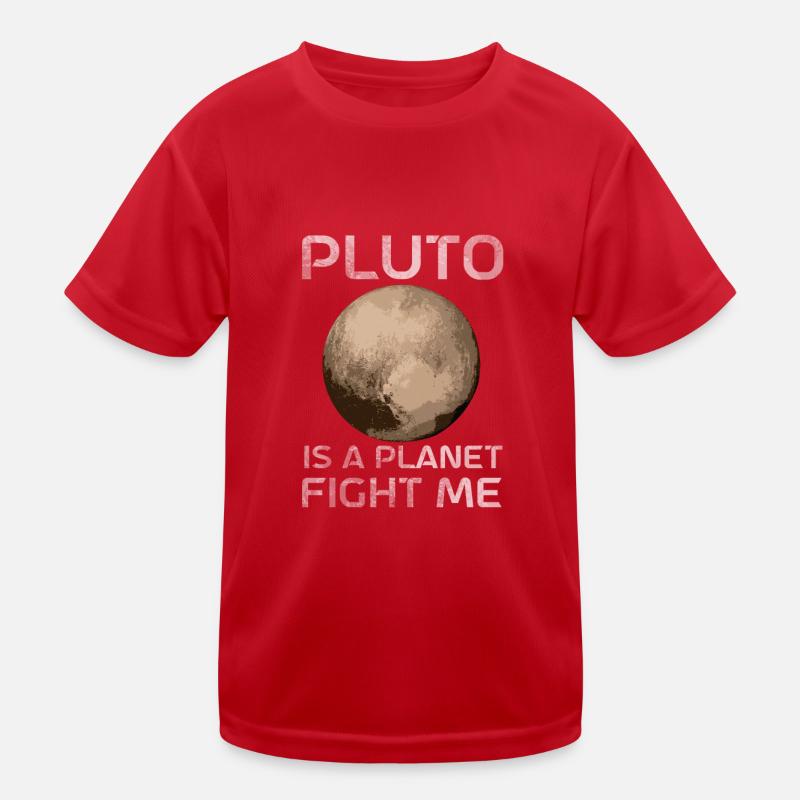 Pluton est une planète Combattez-moi Planète Pluton T-shirt sport Enfant